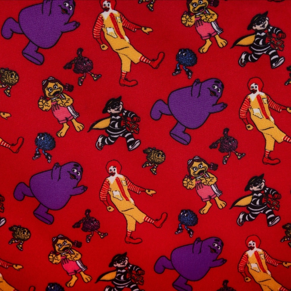 Loungefly McDonalds Happy Meal Mini Backpack and Wallet - Picture 6 of 9